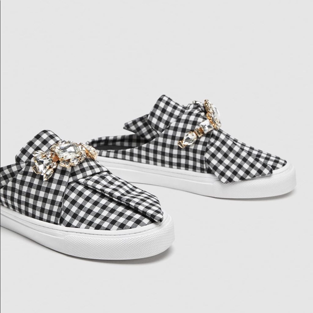 Zara bejeweled mule sneakers - Picture 2 of 5